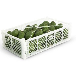 Caja de Palta Hass 20 Kilos / Calibre Extra por unidad de 265grs a 330grs por caja + IVA