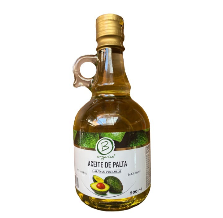 Aceite Premium de Palta Intensidad suave 500 ml BOrganic + IVA